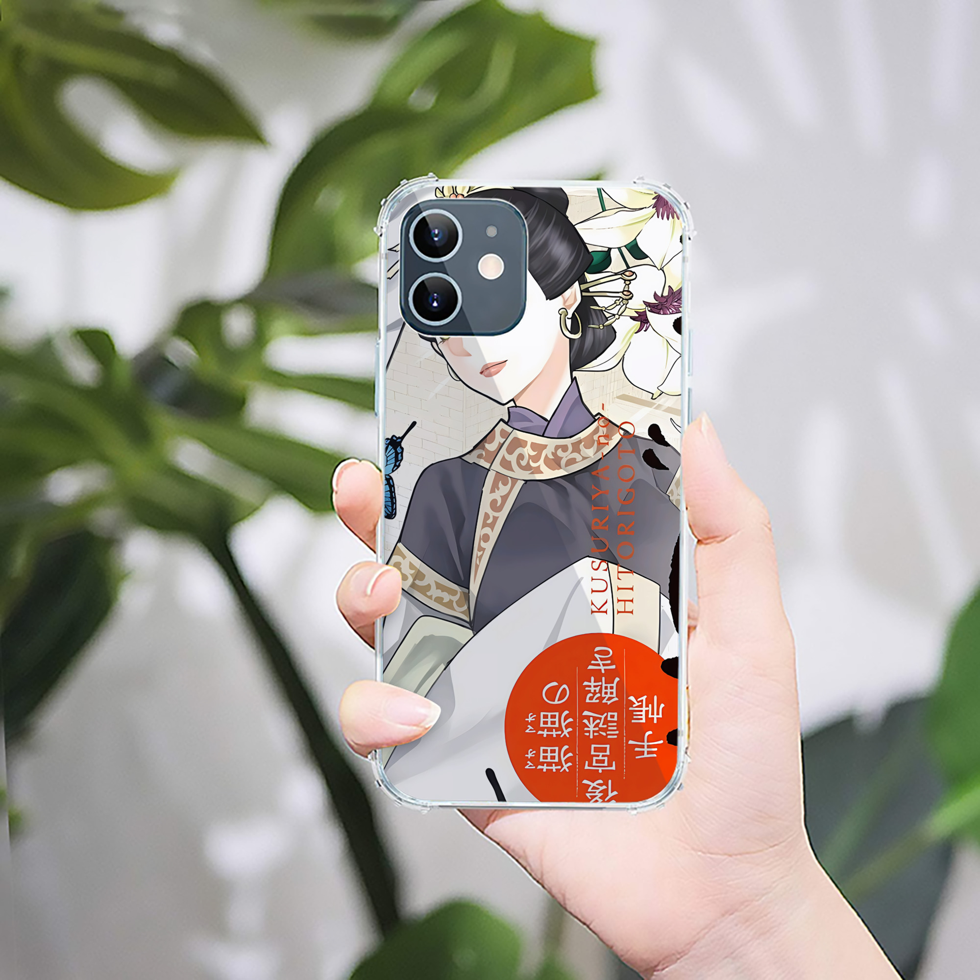 （画像用） 薬屋のひとりごと The Apothecary Diaries 【iPhone 12シリーズ対応】透明スマホケース（クリアソフトケース）